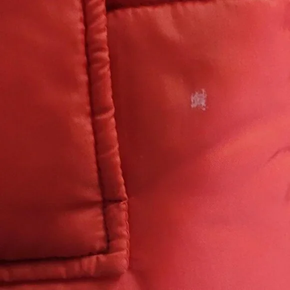 Vintage 80s Sears Red Puffer Vest – Size L, Outdoor Layer - Picture 4 of 4